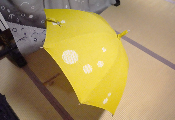 京鹿の子絞り：日傘